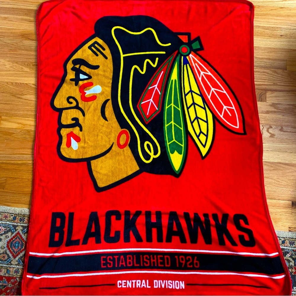 Chicago Blackhawks blanket / tapestry